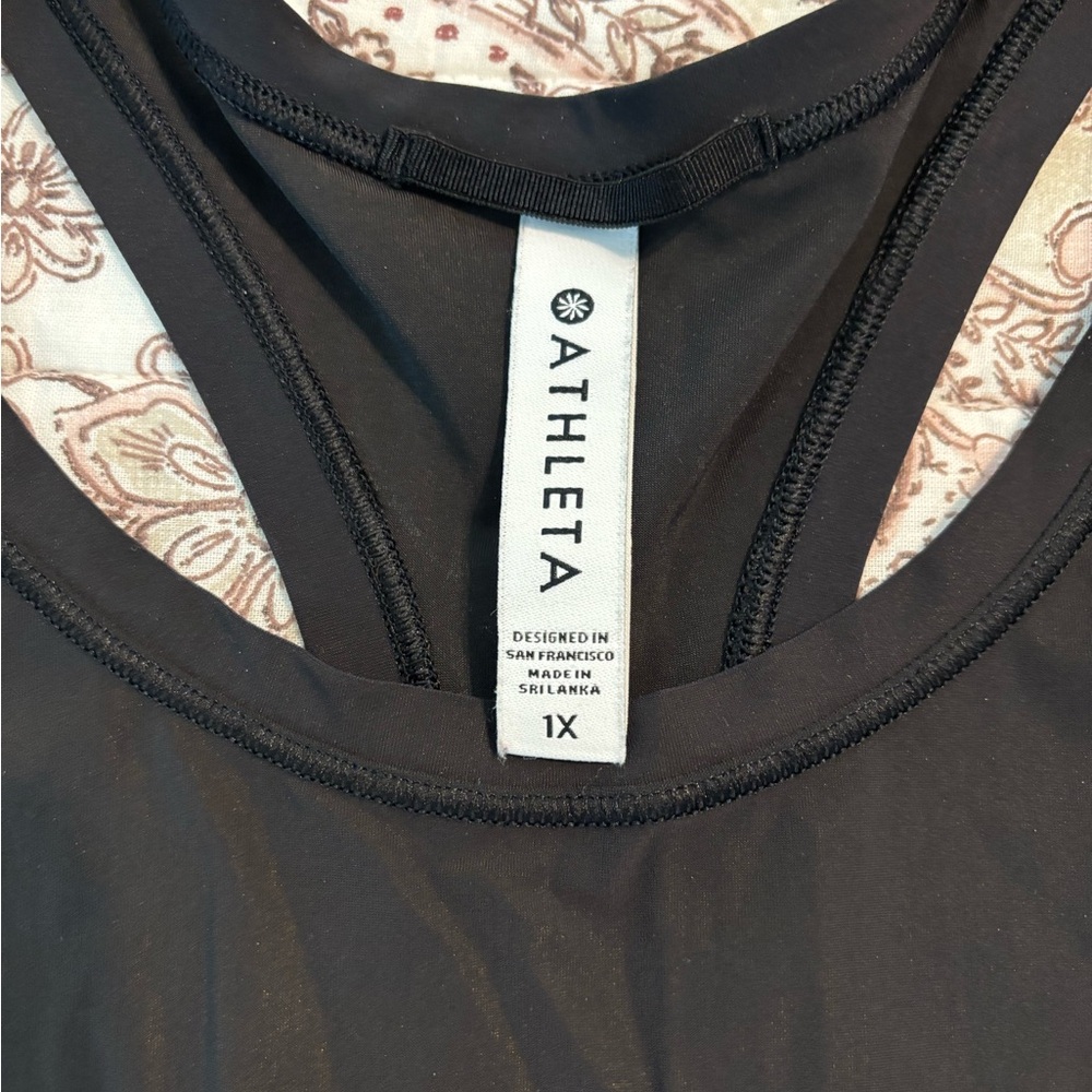 Athleta Ultimate Black Tank Top
